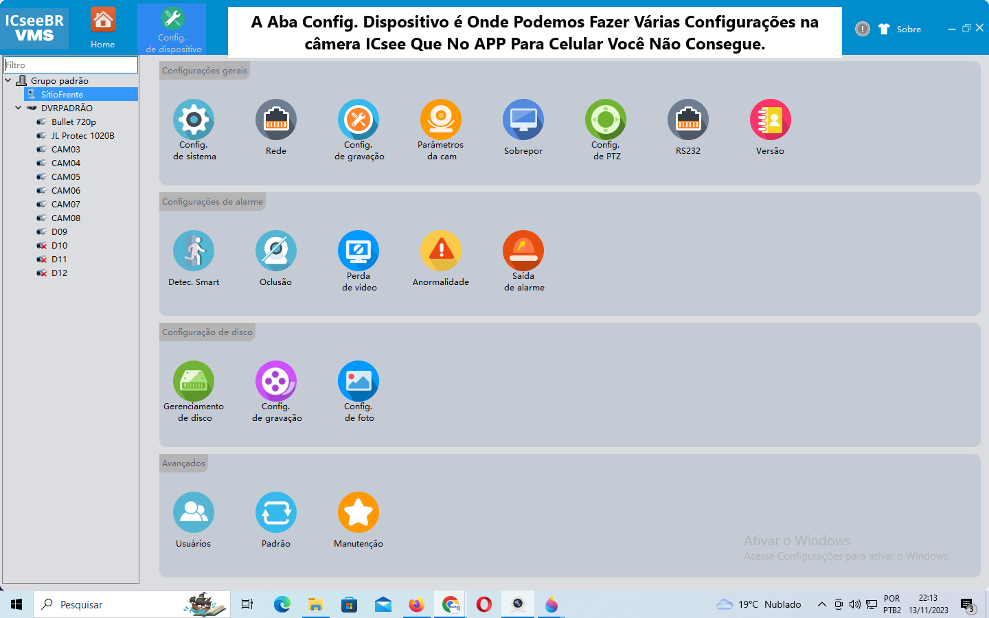 Acesse Suas Câmeras ICsee Através De Seu PC. Grave No HD Do Computador. Envio Grátis Por Email.