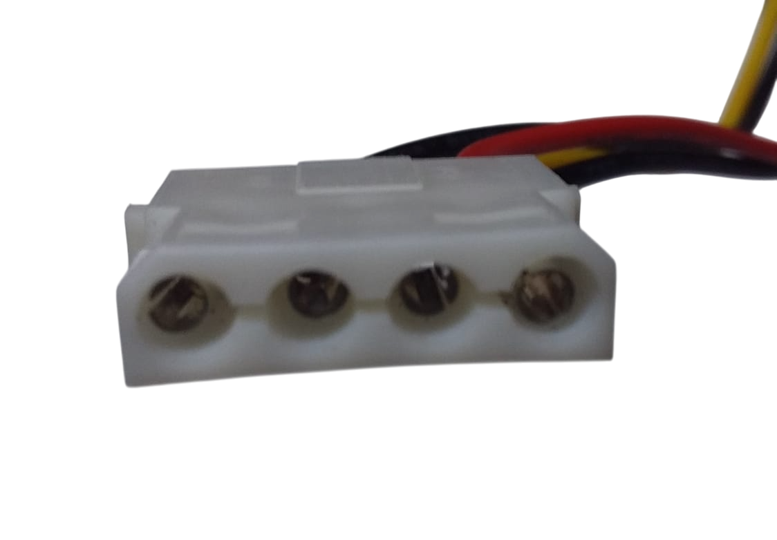 Cabo IDE/MOLEX para Sata HD Dvr 4 Vias 15cm