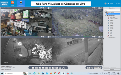 Acesse Suas Câmeras  ICsee Através De Seu PC OU NOTEBOOK Com SO Windows Com o Super APP ICSeeBR. Várias Opções, Inclusive Gravar No HD Do Computador. Envio Grátis Por Email.