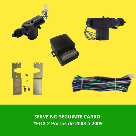 Trava eletrica FOX 2 portas de 2003 a 2009