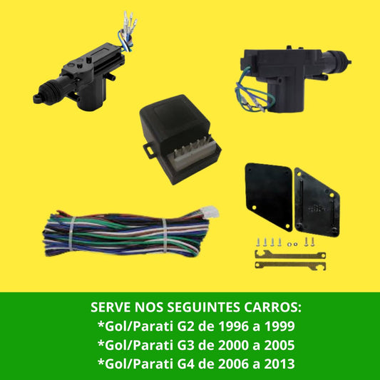 Trava eletrica gol parati g2 g3 e g4 2 portas de 1996 a 2013