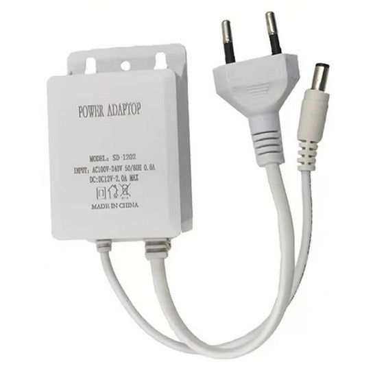 fonte para câmera wifi 110/220 volts saída 12 volts 2a